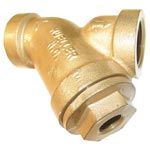 3/4 NPT 351M 150# Threaded Lead-Free Bronze Wye Strainer  20 Mesh Screen