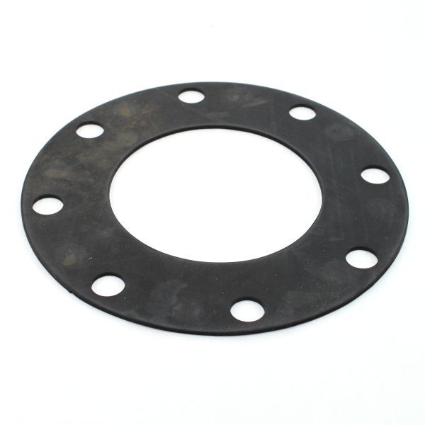6 150 LB Black Buna (Nitrile) Rubber Full Face Gasket 1/8 Thick