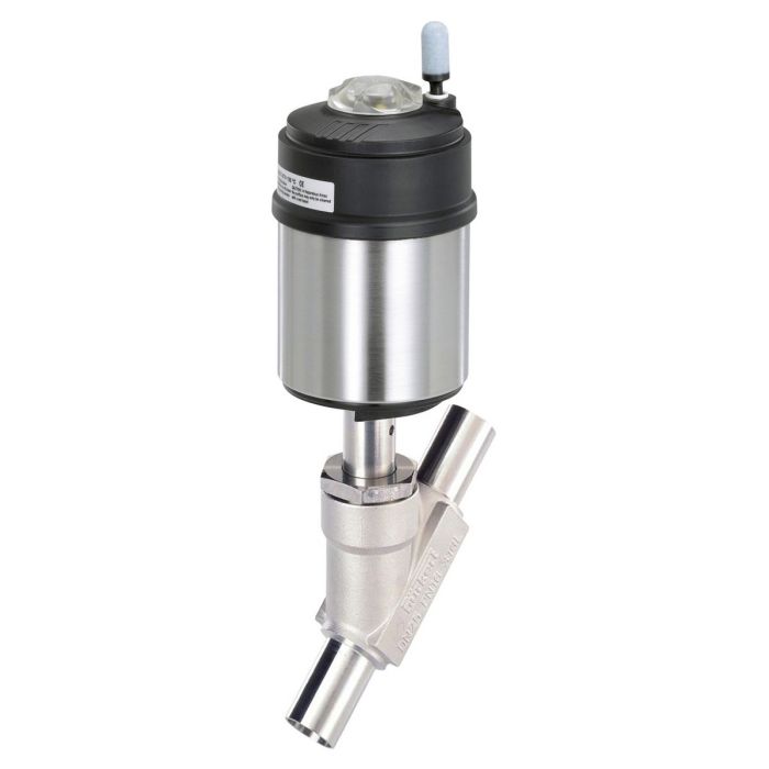 Burkert 239461 Stainless Steel 2-1/2 In Piston Valve Normally Closed 90 mm Operator