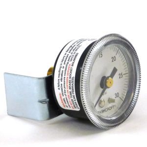 Ashcroft 1-1/2 Dial Pressure Gauge 30# Range 1/8 CBM 15 1001T 01B 30# Dry