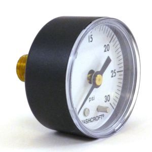 Ashcroft 1-1/2 Dial Pressure Gauge 60# Range 1/8 CBM 15 1005P 01B 60# Dry