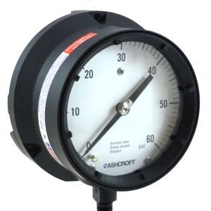 Ashcroft 4-1/2 Dial Pressure Gauge 300# Range 1/4 LM 45 1010A 02L XPD 300# Dry