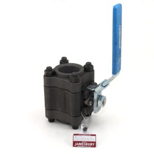 Jamesbury 3/4 Series 4000 Ball Valve  Threaded Ends  CS Body