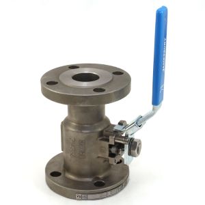 Jamesbury 3/4 Series 7000 Ball Valve  150 lb Flanged Ends  SS Body
