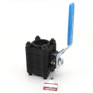 Jamesbury 1 Series 4000 Ball Valve  Socket Weld Ends  CS Body