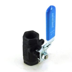 Jamesbury 1 Series 100 Ball Valve  Threaded Ends  CS Body
