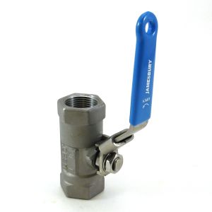 Jamesbury 3/4 Series 3000 Ball Valve  Threaded Ends  SS Body