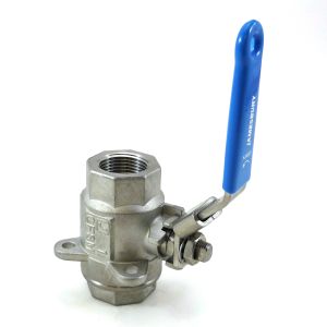 Jamesbury 3/8 Value-Line Ball Valve  Threaded Ends  SS Body