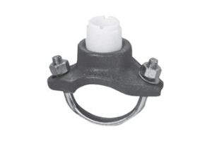 GF Signet IR8S020 2 In Iron Strap-On Saddle  Installation Fitting