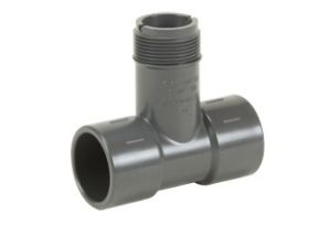 GF Signet MPV8T007F 3/4 In PVC Tee  Installation Fitting