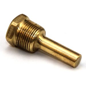 Brass Thermowell for Ashcroft Bimetal Thermometer